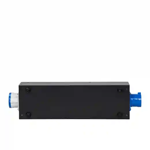 32A 3-Pin In/Out 6-Way 16A Waterproof European Power Distributor 240V 200A Copper-Plastic Housing